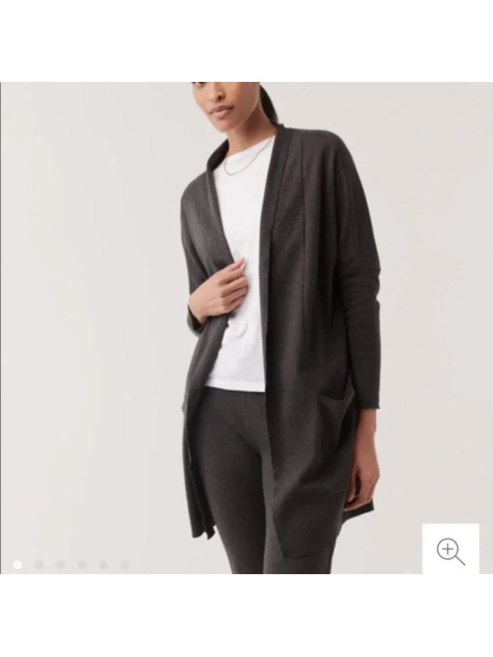 Pact airplane black Cardigan 100% organic cotton